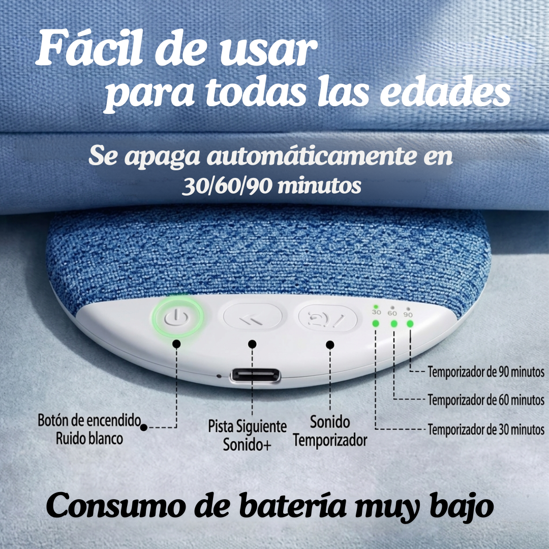 Altavoz Bluetooth para Dormir